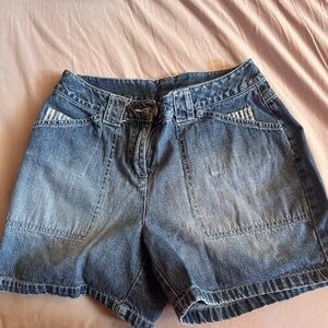 Denim Blue Women's Shorts